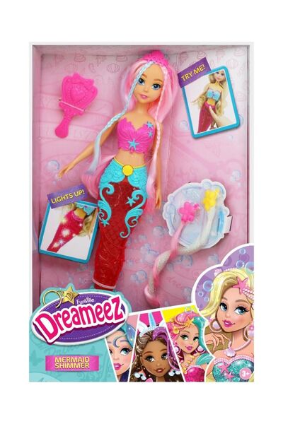 Funville - Dreameez Light Up Mermaid Fashion Doll Set - 3 Pcs
