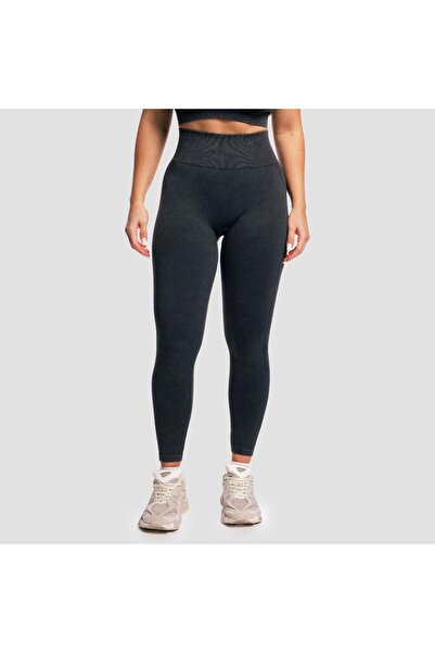 GymBeam Colanți fără cusături pentru femei, cărbune