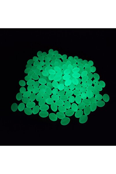 Han Ticarethane 10 Gram Karanlıkta Yeşil Parlayan Boncuk