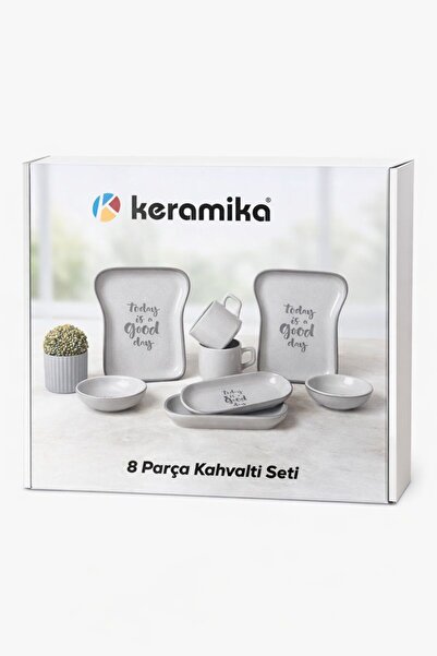 GenelTedarik Keramika 8 parça Kahvaltı Takımı