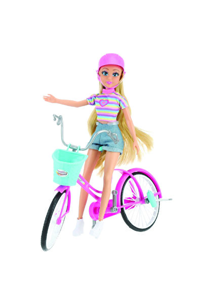 Funville - Dreameez Cyclist Doll Playset - 29 cm