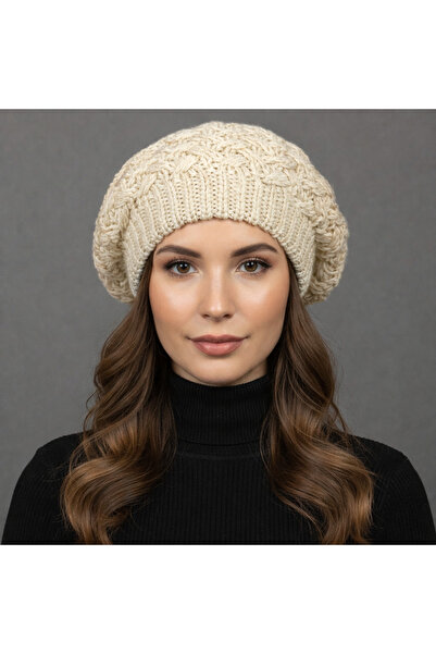 Şirin Giyim Aksesuar Pălărie tricotată Ressam - Pălărie elegantă de iarnă pen...
