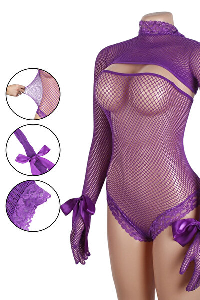 Lingerie and Fashion Style Long-sleeved bodysuit lingerie