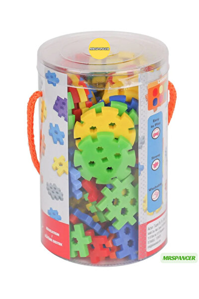 MRSPANCER 473879 - Miniklerin Zeka Gelişimi için 120 Parçadan oluşan Bricks Y...