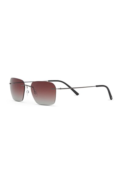 BLANCİA MİLANO Bc 1359 C3 Rectangular Men's Sunglasses