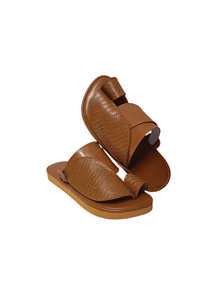 chic najd Oriental honey-colored leather shoes, size 41