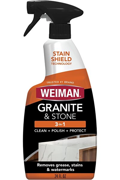 Hope منظف ​​وملمع وواقي لحجر الجرانيت - 24 أونصة - تركيبة خالية من الخطوط، مت...