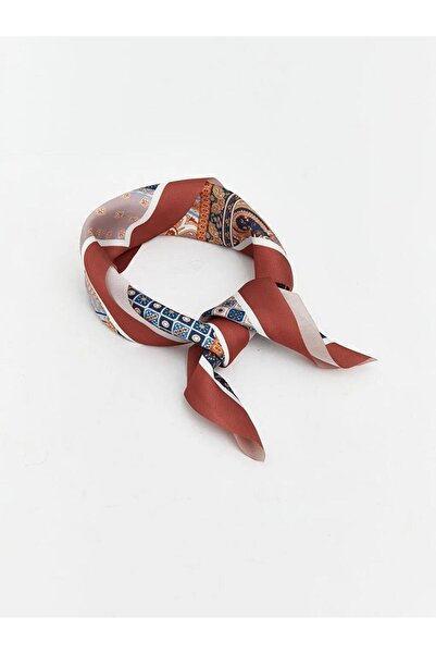 LC Waikiki Eșarfă de damă cu model maro (S6)