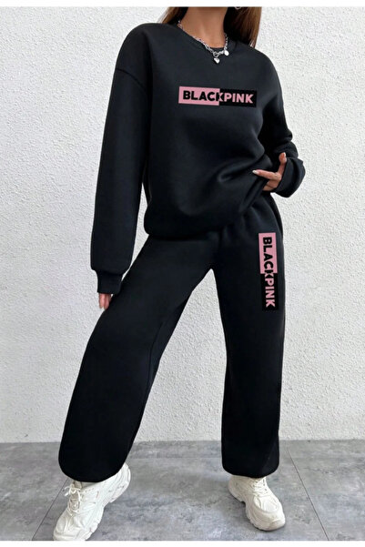 YK WEAR Σετ αθλητικής φόρμας από βαμβάκι και πολυεστέρα με 2 κλωστές