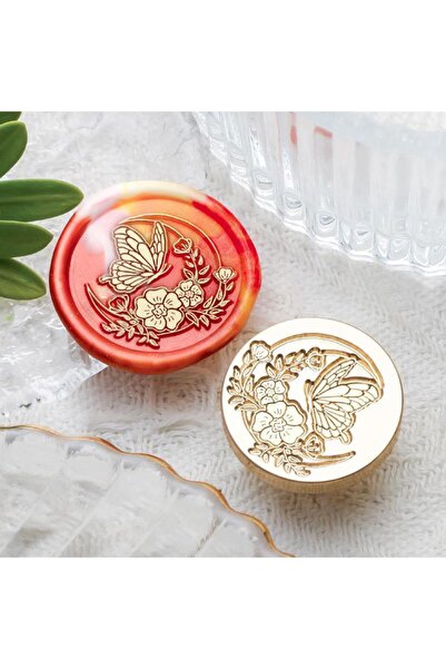 Choice11 ختم شمعي مسطح بسمك 4-30 مم، بنمط حيواني ونباتي، ختم شمعي كلاسيكي، لت...