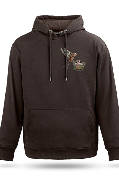 Tarrzzcom Unisex Hooded Sweatshirt Growing Wings Design Hooded Sweatshirt