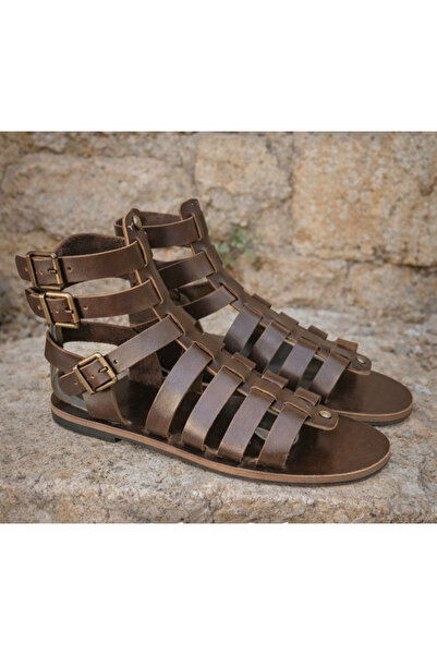 Bostini Genuine Leather Gladiator Sandals