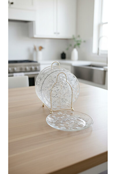 Generic Stylish dish rack set with organized display