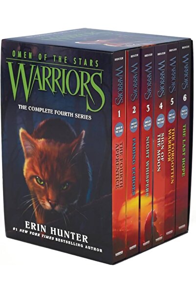 Harper Collins Warriors Omen of The Stars Complete Fourth Series Vols1-6