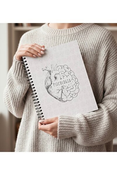 elviano Psikoloji Meslek Temalı kişiye özel 80 yaprak defter