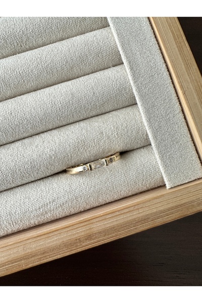 ringbox Gold Small Stone Ring