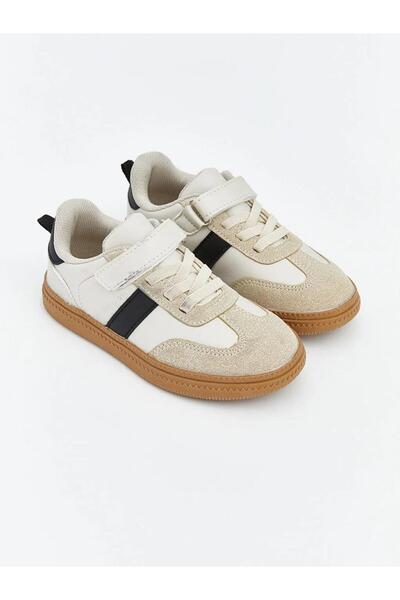 LC Waikiki Lace-Up and Velcro Baby Boy Sports Shoes (S6)