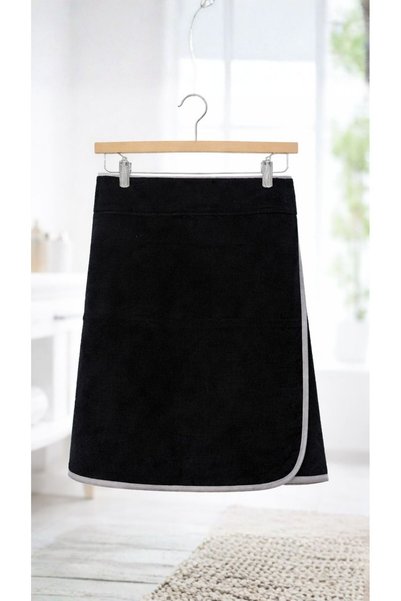 Asva Home Black Bath Skirt