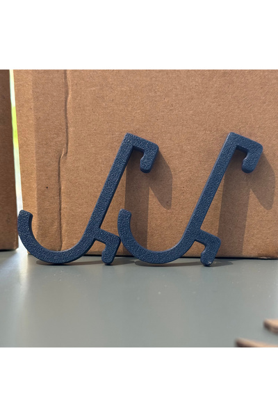 DU&ER مجموعة خطافات تعليق متوافقة مع SKADIS مكونة من 5 قطع - خطافات تعليق لتن...