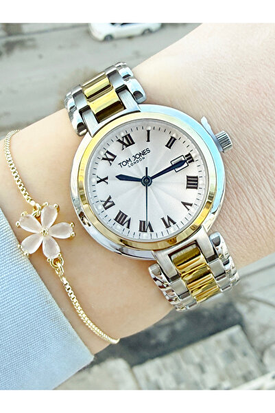 Tom Jones Women's Calendar Wristwatch and Bracelet