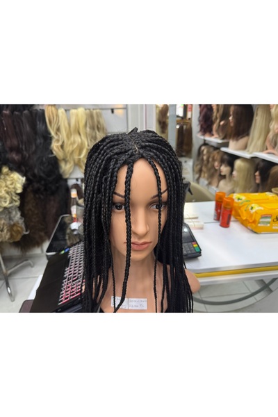 SILA GERÇEK SAÇ ÖRGÜLÜ PERUK