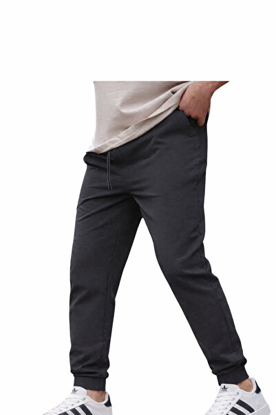 SAAT TEKSTİL Basic Comfortable Fit Sweatpants – Casual & Sports (Ribbed Cuffs)