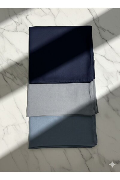 BSA 3'lü pamuklu tülbent seti, 100x100 yumuşak yazma, tülbent, hediyelik 3'lü...