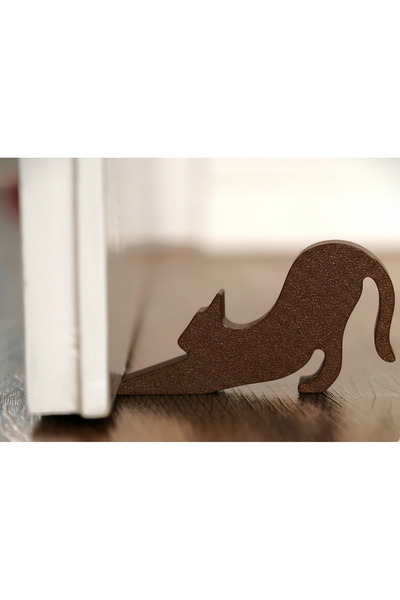 LUBIKO STUDIO Decorative Cat Figured Door Stopper - Door Holder - Gift Door B...
