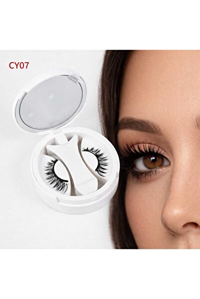 Glamura Lashes Set Gene Magnetice Volume Glamour 3D, Efect Spectaculos, Bandă...