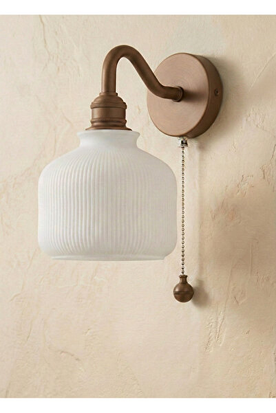 Limon 3D Desing Wall Sconce with Chain Switch |   Modern Vintage Decorative S...