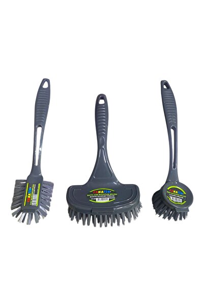 Fanatik مجموعة فرشاة الحمام والمغسلة وغسل الأطباق