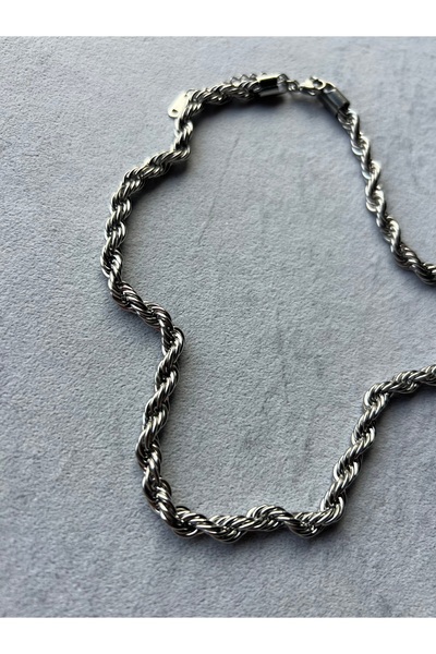 mitico jewellery Thick Twist Chain Necklace