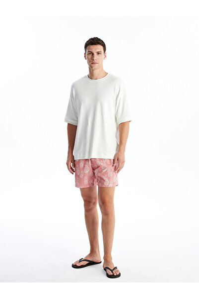 LC Waikiki Ανδρικό σορτς κολύμβησης Özmarka Νέας Σεζόν με σχέδια, κοντό μήκος