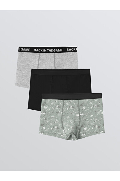 LC Waikiki Özmarka Noua Sezon cu imprimeu Băieți boxeri 3- piese