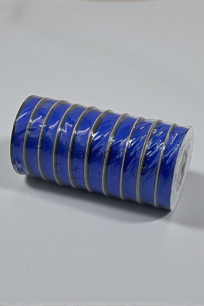 SavBrand شريط أورجانزا بعرض 1 سم - 10 لفات (إجمالي 200-250 متر)