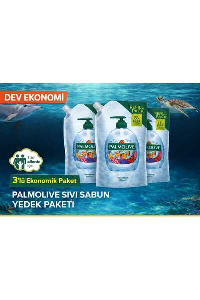 Palmolive Akvaryum Sıvı Sabun Yedek Paket 500 Ml X 3 Adet