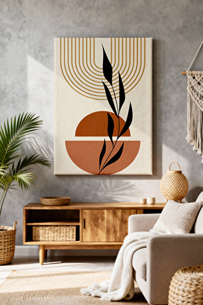 ART NEST DEKOR BOHEM GÖKKUŞAĞI CANVAS TABLO