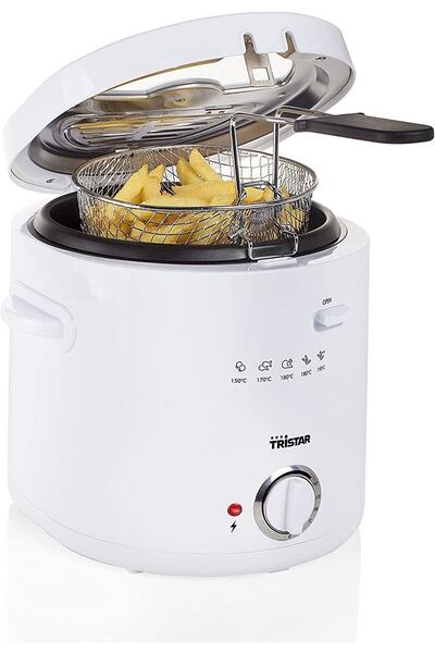 ozbience Pratik Termostatlı Fritöz 1000 W 1.5 Litre Kolay Kullanım