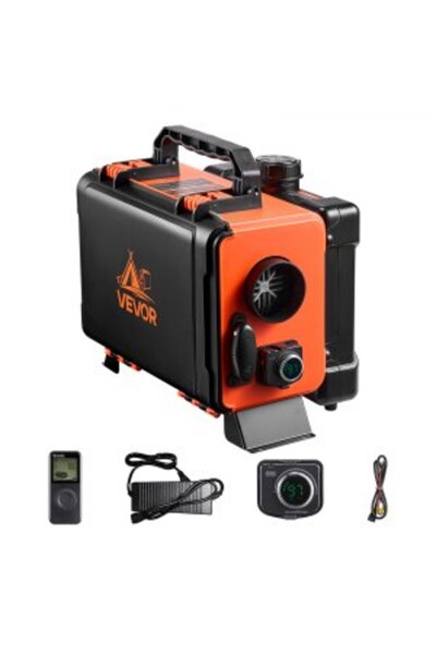 VEVOR Дизелов отоплител, 5-8 KW, DC 12 V/24 V, преносим дизелов отоплител „вс...