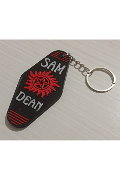 ART HEDİYE Supernatural Sam Dean Logo Keychain