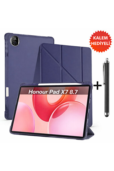 Dexmon Honor Pad X7 8.7 Compatible Foldable Case with Pen Compartment and Sle...