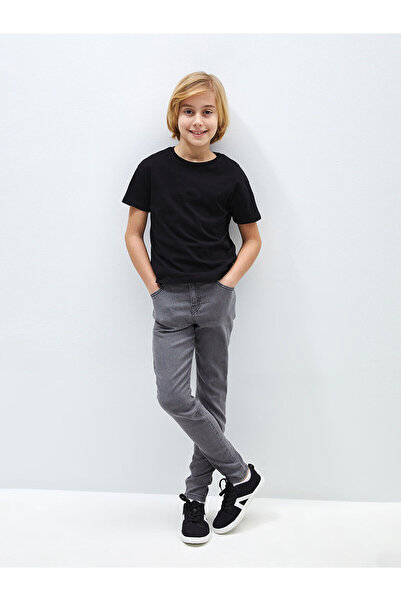 LC Waikiki Pantaloni din denim pentru băieți Özmarka, sezon nou, cu talie aju...