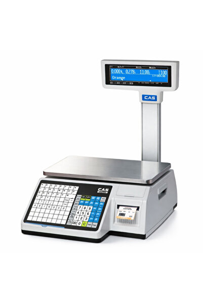 CAS CL-5200 N 15 KG 2-5 GR BARKODLU SİSTEM TERAZİSİ BİLGİSAYAR BAĞLANTILI