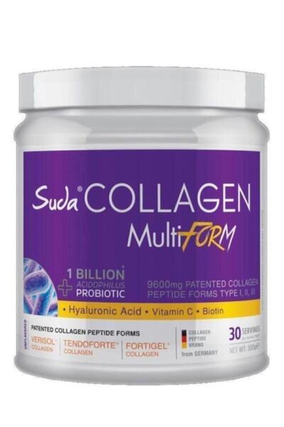 Suda Collagen مسحوق متعدد الأشكال 300 جرام