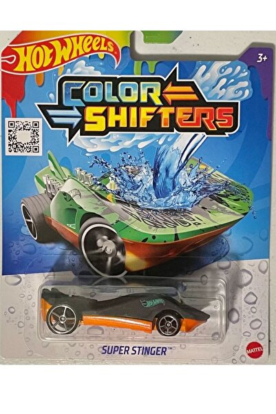 HOT WHEELS Color Shifters 1/64 Super Stınger Renk Değiştiren Oyuncak Araba JDN31