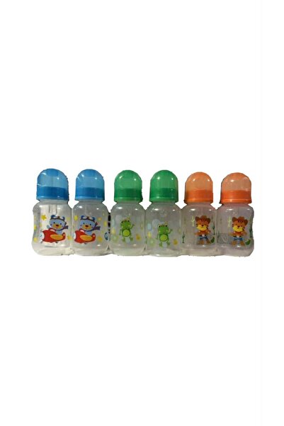 LORELLİ Set of 6 x Baby Bottles for Boys, Graduated, Ergonomic, Silicone Teat...