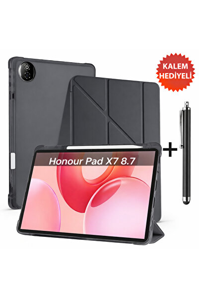 Dexmon Honor Pad X7 8.7 Compatible Foldable Case with Pen Compartment and Sle...