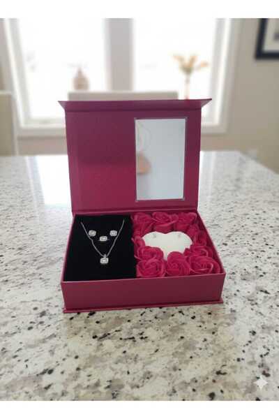 OEM Set Love Forever Roșu - Set Complet Bijuterii (4 piese)