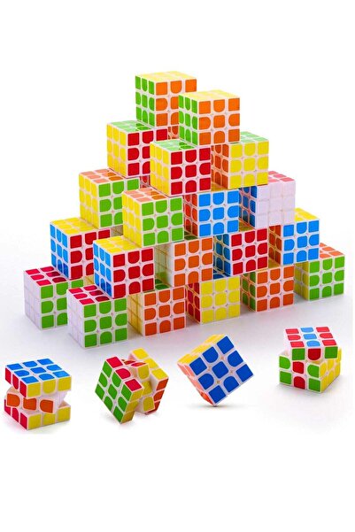 Generic 20-Pack Mini Cube Party Favors - Fun Puzzle Toys for Kids