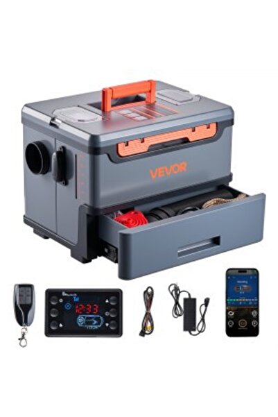 VEVOR Încălzitor diesel, 5-8 KW DC 12 V/24 V, încălzitor de aer diesel portab...